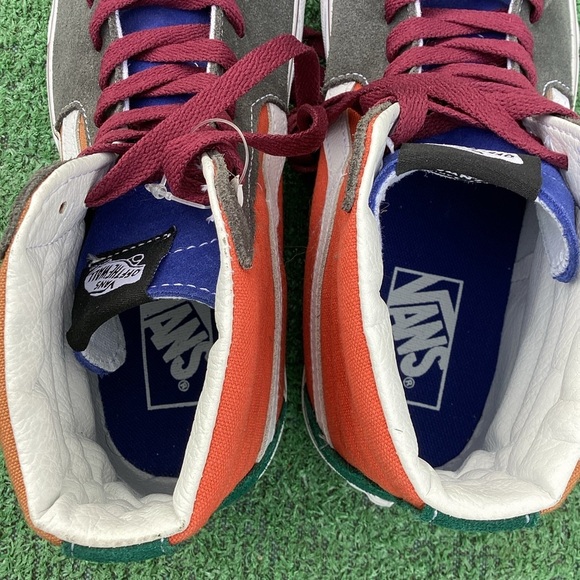 Vans Sk8-HI Retro Sport Black Amaranth Size6.0M/7.5W - Picture 10 of 14